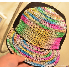 Sparkle / Hip-Hop / Rivet / Clinch / Clinch Bolt Hat / Cap (k-52)